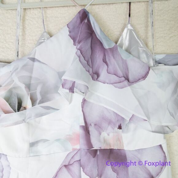 New! City Chic Sweet Bella‎ Maxi Dress - ivory, women's plus size 16 - Picture 11 of 16